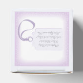 バルーンベビー性別によるパーティの好意ボックスの表示 フェイバーボックス (上部)