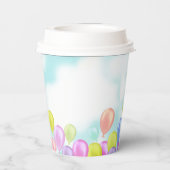 バルーンペット犬 紙コップ (裏面)