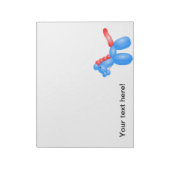 バルーンホースのメモ帳 ノートパッド (回転)