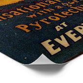 バルーンホース木星サーカスのポスター ポスター (角)