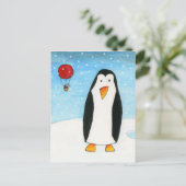 バルーンマウスとペンギン#2 ポストカード (スタンド正面)