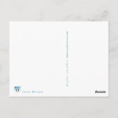 バルーンマウスとペンギン#2 ポストカード (裏面)