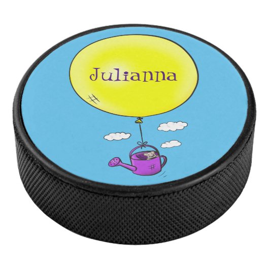 バルーンマンガで散水缶のかわいいマウス アイスホッケーパック (3/4)