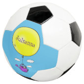 バルーンマンガで散水缶のかわいいマウス サッカーボール (3/4)