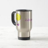 バルーンマンガで散水缶のかわいいマウス トラベルマグ (正面左)
