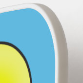 バルーンマンガで散水缶のかわいいマウス ピックルボールラケット (左詳細)