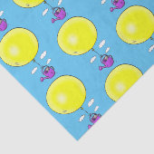 バルーンマンガで散水缶のかわいいマウス 薄葉紙 (詳細)