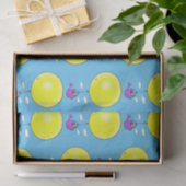 バルーンマンガで散水缶のかわいいマウス 薄葉紙 (ギフト)