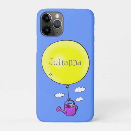バルーンマンガで散水缶のかわいいマウス Case-Mate iPhoneケース (裏)