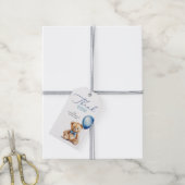 バルーンミニマルモダン主義の赤ちゃんシャワー ギフトタグ (より糸付き)