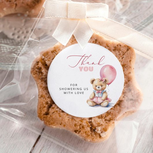 バルーンミニマルモダン主義の赤ちゃんシャワー ラウンドシール