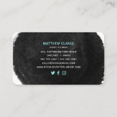 バルーンモダン&金ゴールドスターパーティーイベントプランナー 名刺 (裏面)