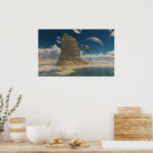 バルーンライド宇宙 ポスター (キッチン)