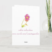 バルーンレインボー祝パーティー紙吹雪 カード (裏面)