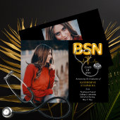 バルーンレターBSNカドゥセウス聴診器グラード 案内状