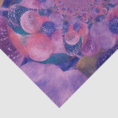 バルーンヴィンテージアンティークパープルピンク 薄葉紙 (詳細)