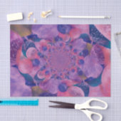 バルーンヴィンテージアンティークパープルピンク 薄葉紙 (クラフト)