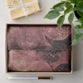 バルーンヴィンテージアンティークレトロ茶色の古いテクスチャ 薄葉紙 (ギフト)