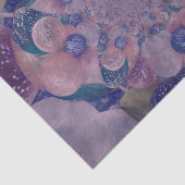 バルーンヴィンテージアンティーク紫ピンク絵を描 薄葉紙 (詳細)