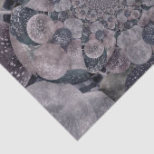 バルーンヴィンテージアンティーク紫薄紫抽象芸術 薄葉紙 (詳細)