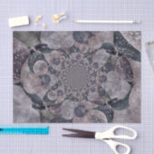 バルーンヴィンテージアンティーク紫薄紫抽象芸術 薄葉紙 (クラフト)