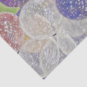 バルーンヴィンテージパープル金ゴールドホワイトパステル 薄葉紙 (詳細)