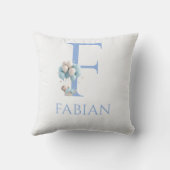 バルーン付きのカスタム名 ワン クッション (裏面)