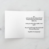 バルーン付きアルカスティックベーグル誕生日 カード (内部)