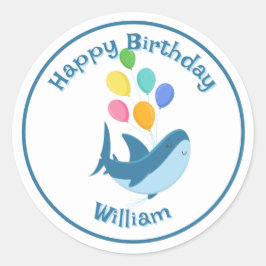 バルーン付きシャーククラシックラウンドシール ラウンドシール