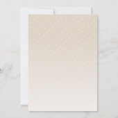 バルーン付きテディベアスケッチベビーシャワー 招待状 (裏面)