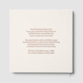 バルーン付きテディベア ゲストブック (裏面)