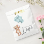 バルーン付きテディベア フェイバーバッグ (封をした状態)