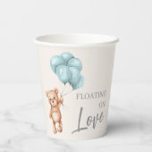 バルーン付きテディベア 紙コップ (裏面)