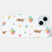 バルーン付きテディベア Case-Mate iPhoneケース (裏面 (横))