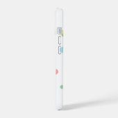 バルーン付きテディベア iPhone 15ケース (左側面)