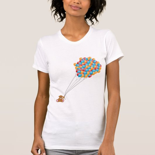 バルーン付きベア Tシャツ (正面)