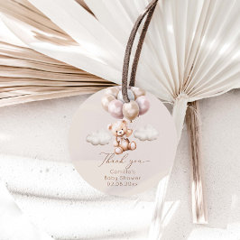 バルーン付きベビーシャワーでクマを待つことができる フェイバータグ