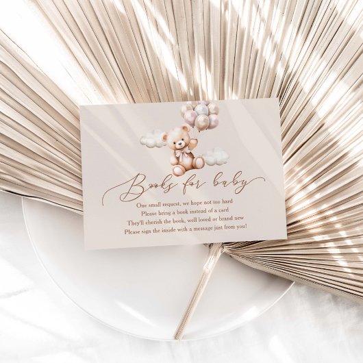 バルーン付きベビーシャワーベビー エンクロージャーカード