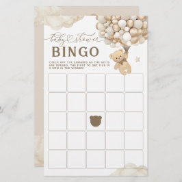 バルーン付きベビーバニュートラル赤ちゃんシャワーゲーム