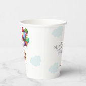 バルーン付き可愛い女の子別れパーティー 紙コップ (右)