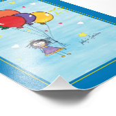 バルーン付き女の子 – Kids Art for CHOC フォトプリント (角)