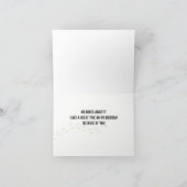 バルーン付き恐竜ありがとう サンキューカード (内部)