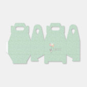 バルーン付き甘い灰色パーソナライズされた猫 フェイバーボックス (折り畳みなし)