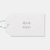 バルーン付き誕生日ゾウ1 ギフトタグ (裏面横)