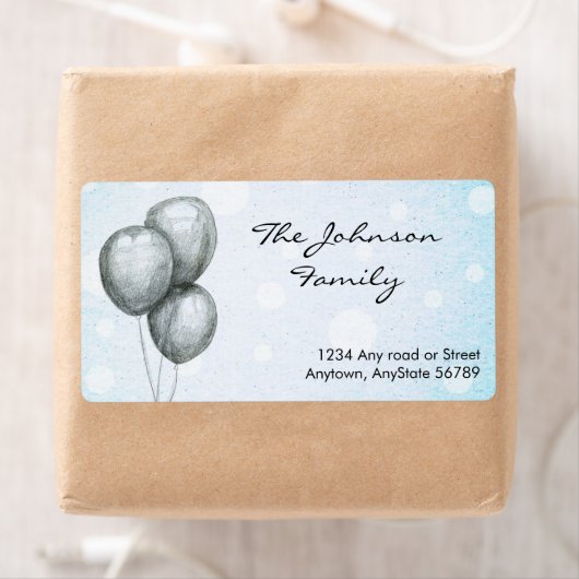 バルーン住所 シール (インサイチュ)