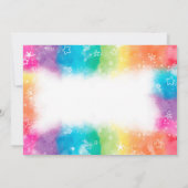 バルーン写真招待状 招待状 (裏面)