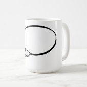 バルーン姿マグ コーヒーマグカップ (正面右)