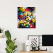 バルーン寿命 ポスター (ホームオフィス)