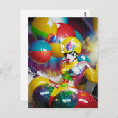 バルーン寿命 ポストカード (正面/裏面)