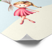 バルーン後を追を浮き上がらせる、夢の少女 ポスター (角)